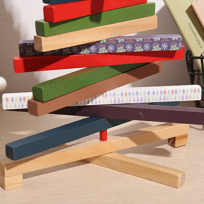 Desktop Christmas Building Blocks Decorations