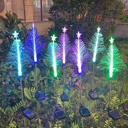 Solar Fiber Optic Christmas Light