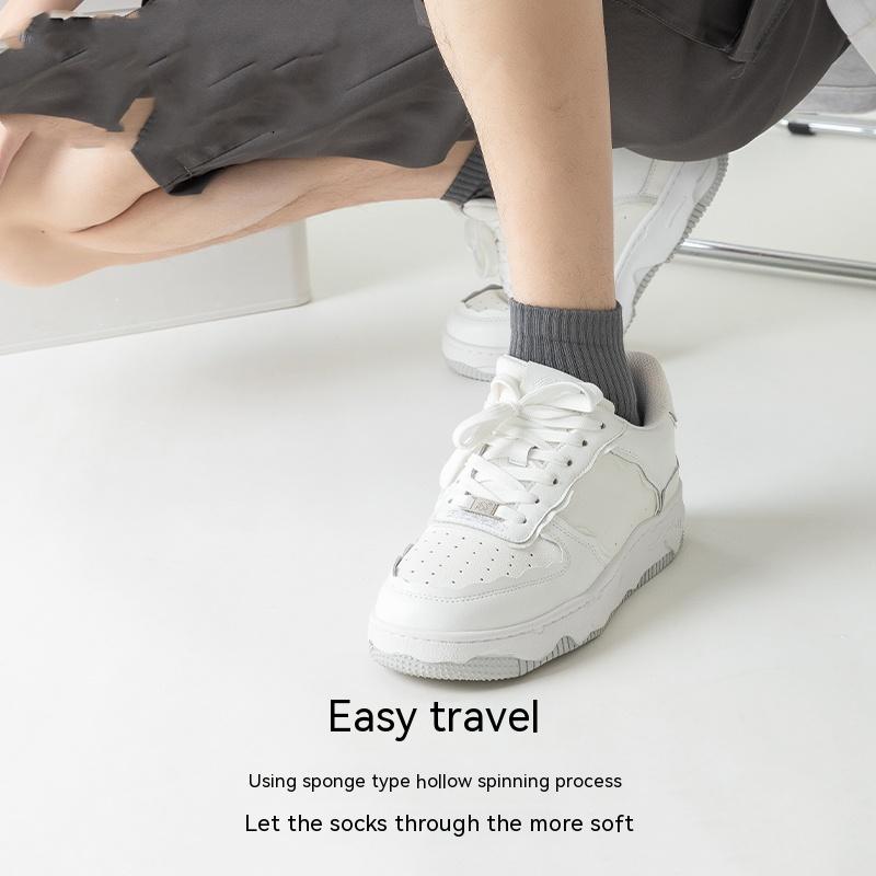 Men's High Rubber Mesh Breathable Socks