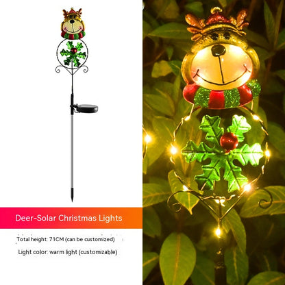 Solar Christmas Led Plug Light