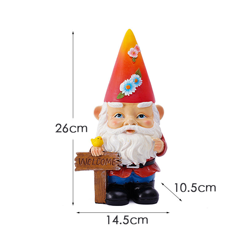 Solar Powered Christmas Gnomes