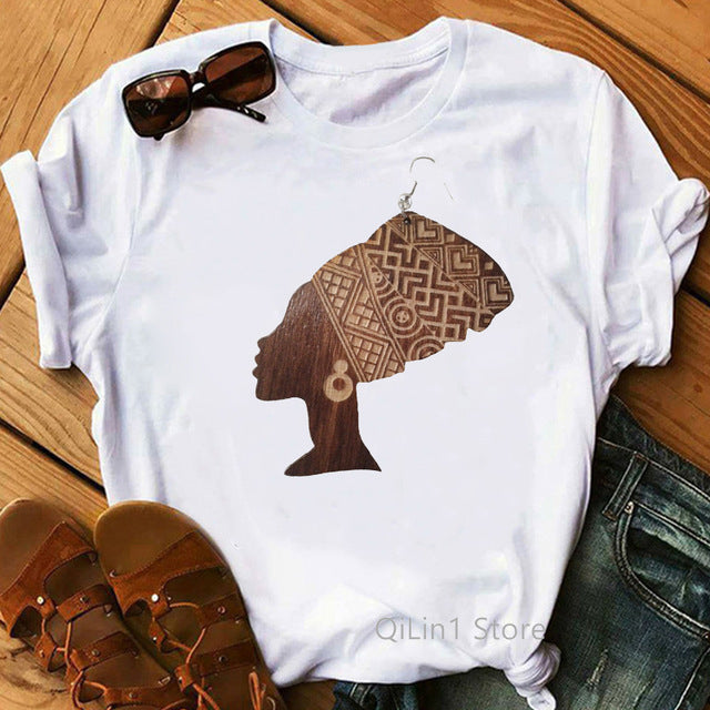 Afro-Centric Short Sleeve T-shirt