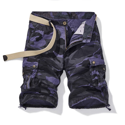 Men's Cotton Camouflage Beach Pants Loose