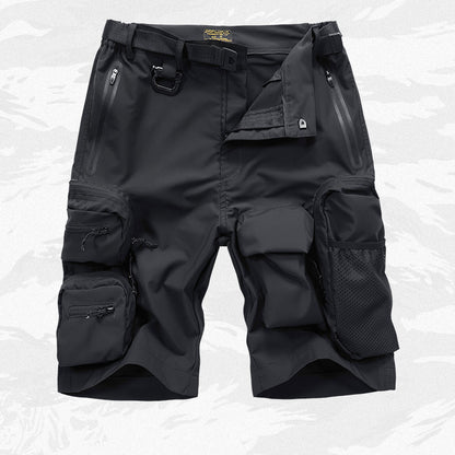 Loose Fitting Sports Quick Drying Pants With Multiple Pockets
