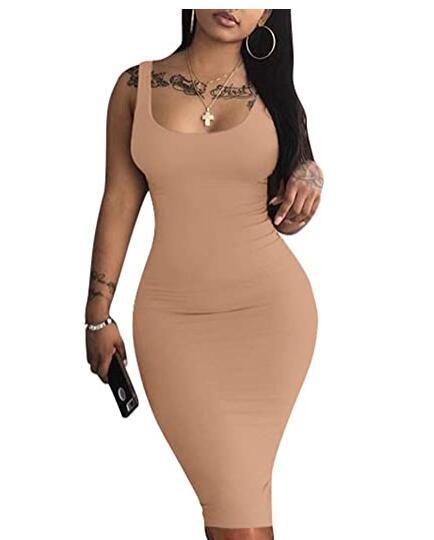 Sleeveless Tank Dress