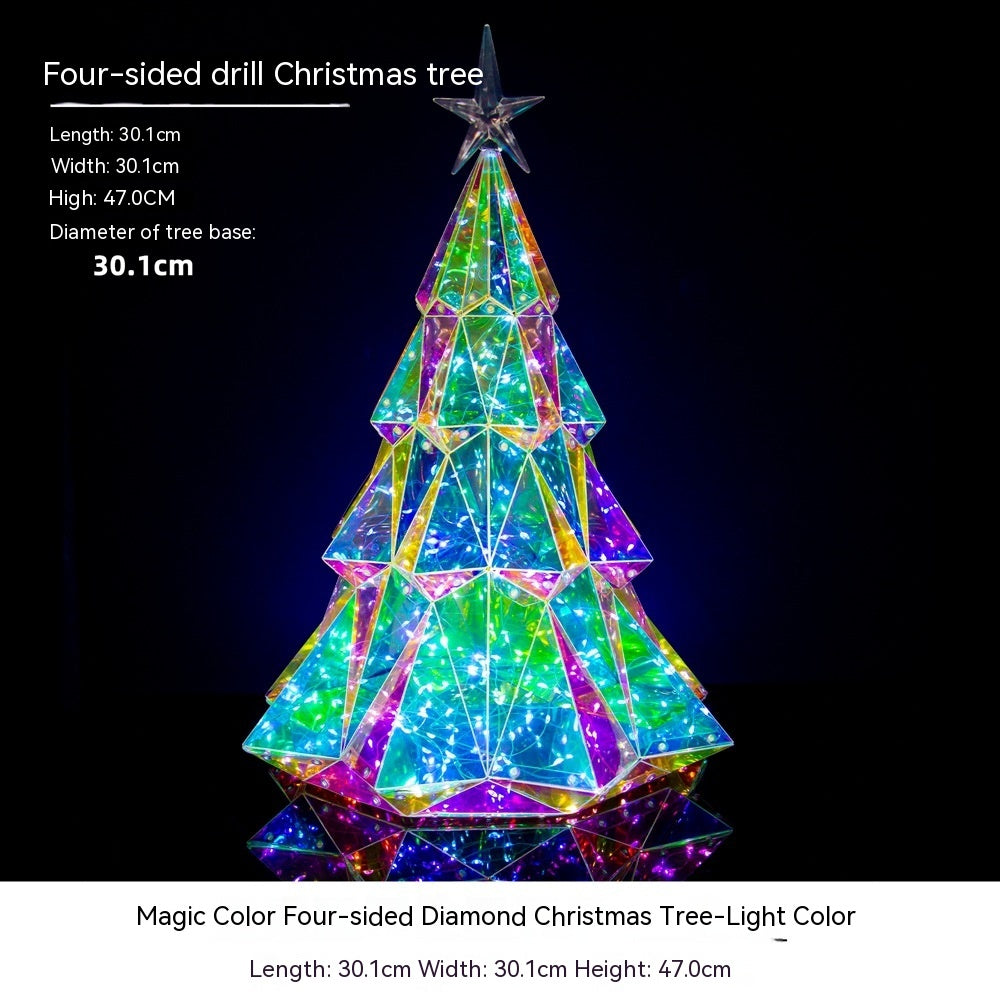 Colorful Luminous Christmas Tree