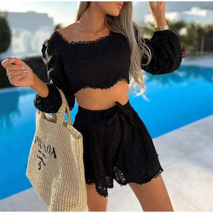Eco-Friendly Lace Summer Outfit for Women