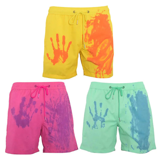 Quick Dry Color Changing Beach Shorts