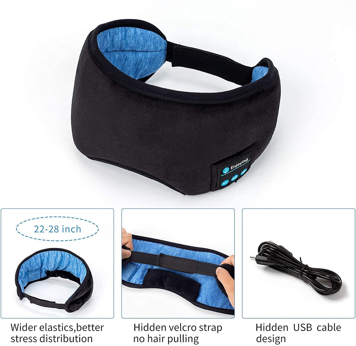 Bluetooth Headphones  Eye Mask