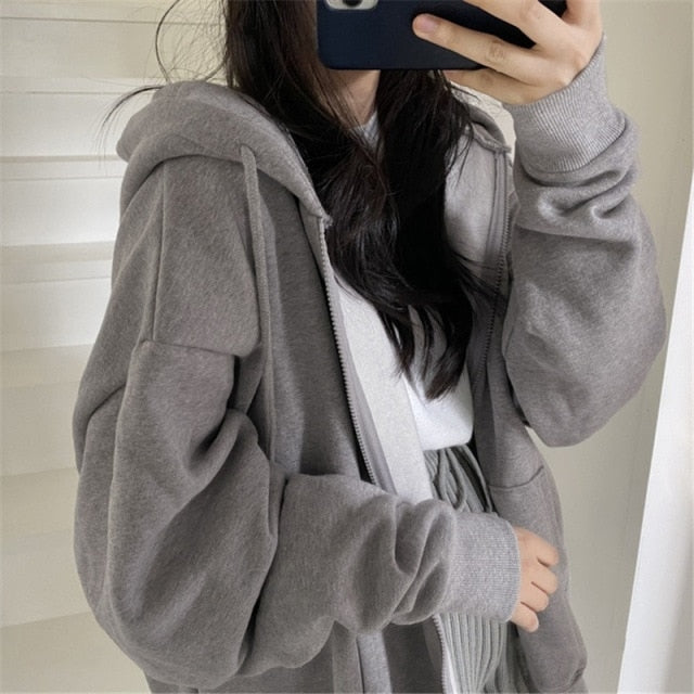 Womens Zip Up Hoodie