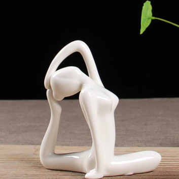 Ceramic Yoga Figurines