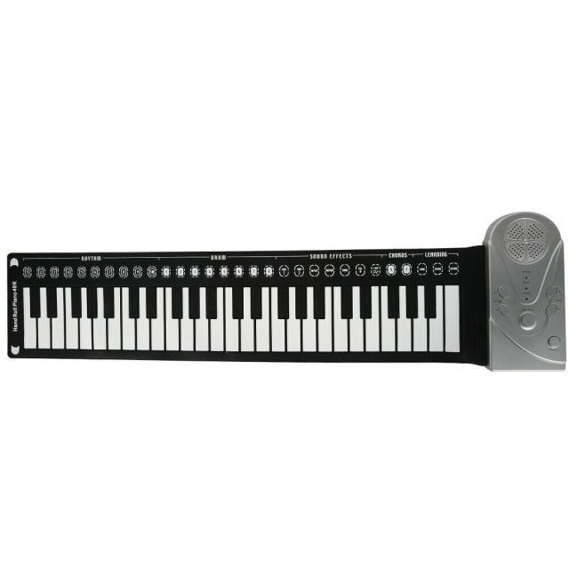 Portable 49-Key Flexible Silicone Roll Up Piano