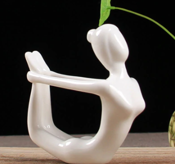 Ceramic Yoga Figurines