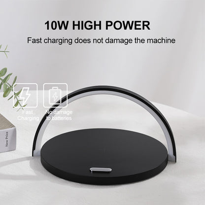 Fast Wireless Charger Table Lamp For iPhone X XR XS