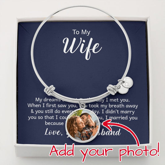 Love Photo Bangle