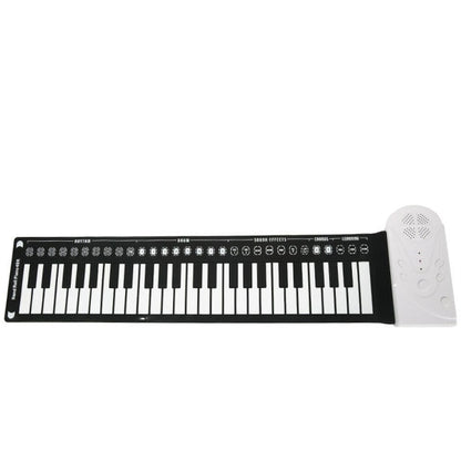 Portable 49-Key Flexible Silicone Roll Up Piano