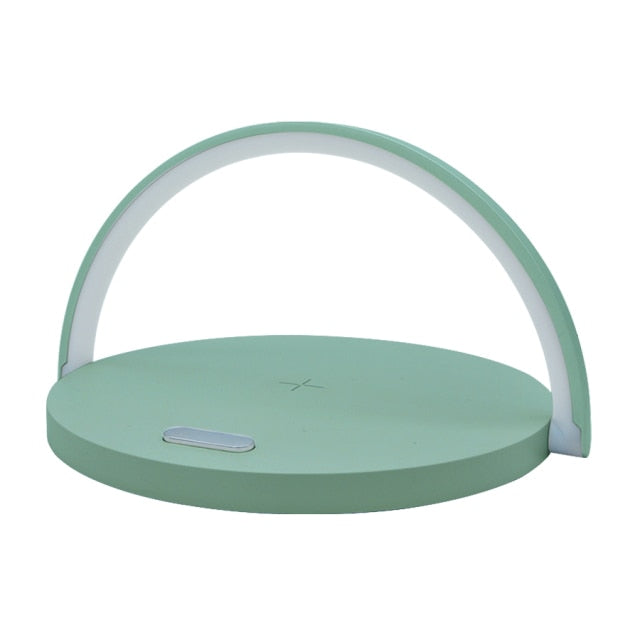 Fast Wireless Charger Table Lamp For iPhone X XR XS