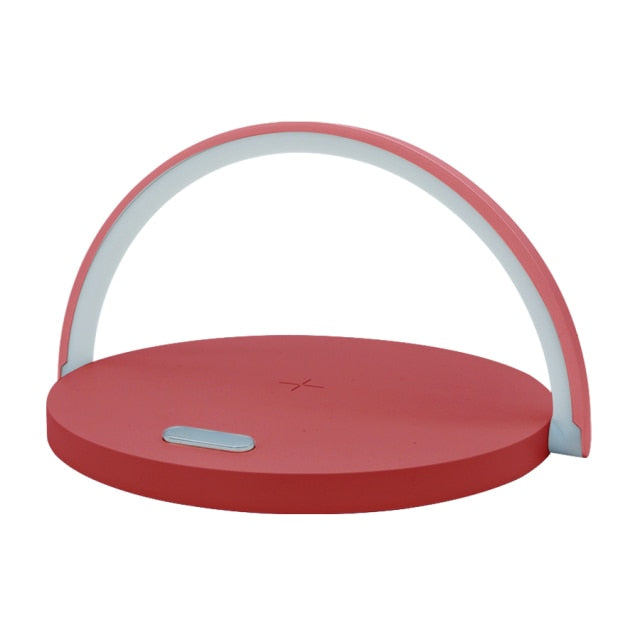 Fast Wireless Charger Table Lamp For iPhone X XR XS