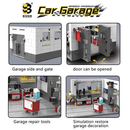 Building Block Car Garage